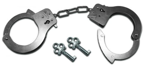 Sex & Mischief Metal Handcuffs Nickel Free