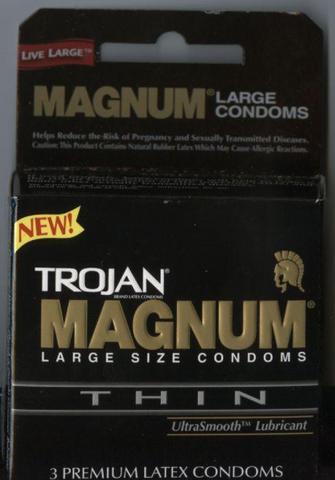 Trojan Magnum Thin 3 Pack