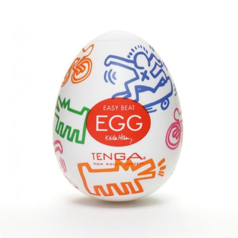 Tenga Keith Haring Easy Beat Egg Street Stroker