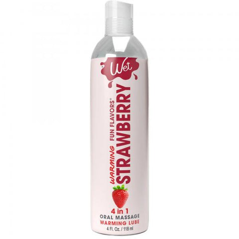 Wet Strawberry Warming 4.oz