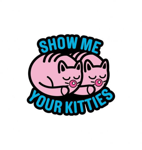 Show Me Your Kitties Pin (net)