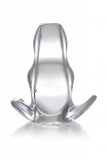 Master Series Clear View Hollow Anal Plug Small