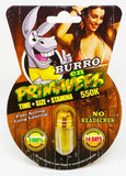 Burro Power 550K Gold Male Enhancement Pill