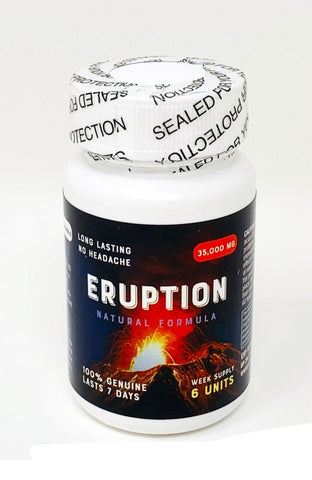 Eruption 6ct 35000mg Male Sexual Enhancement Gold Pill