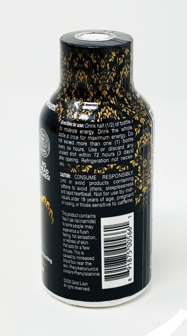 Gold Lion Male Enhancement 2 Oz Liquid Shot 5000mg