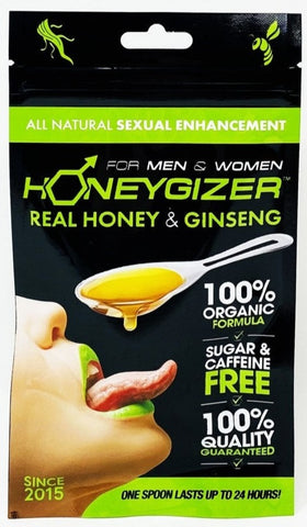 Honeygizer Spoon Real Honey Ginseng Male Enhancer