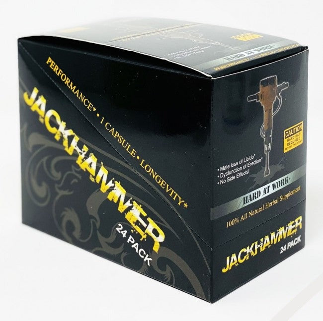 Jackhammer Platinum Male Enhancement Libido Gold Pill