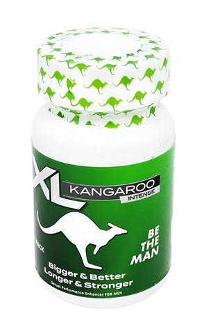 Kangaroo XL Intense Be The Man Sexual Enhancement 12Pills Bottle