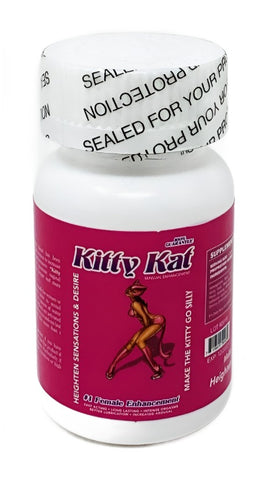 Kitty Katt Female Sensual Enhancement 6 Count Bottle Pill