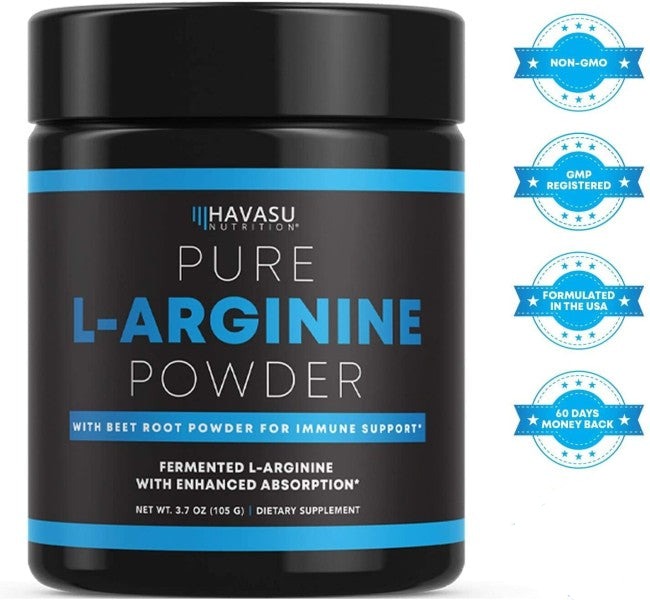 Havasu Nutrition Extra Strength L-Arginine Pre Workout 3.7oz Powder