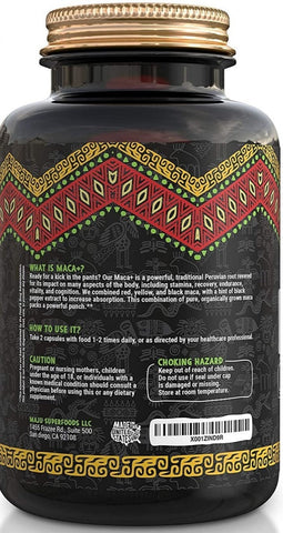 Maju's Organic Maca Capsules For Men And Women