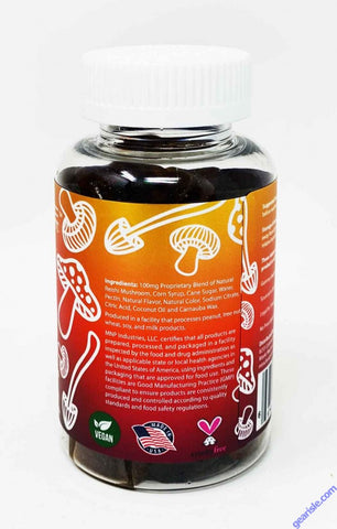Miracle Reishi Mushroom Dietary Supplement 45 Gummies Bottle