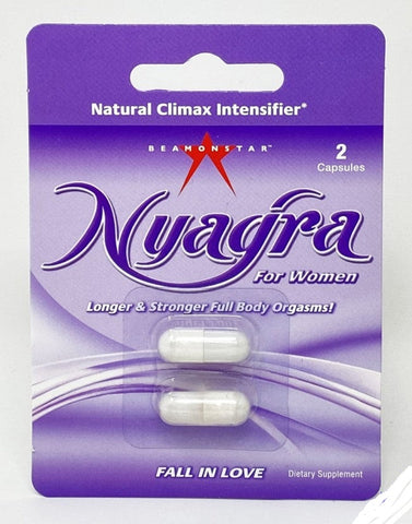 Nyagra Female Sensual Enhancement White Double Pill