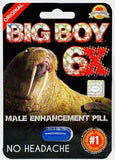 Big Boy 6X Max Power 7 Days Enhancement for Men 1 Pill