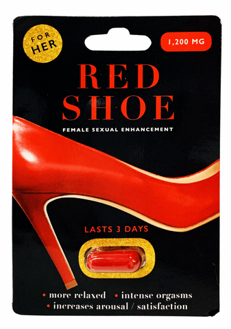 Red Shoe 1200 mg Female Sexual Enhancement Red Pill