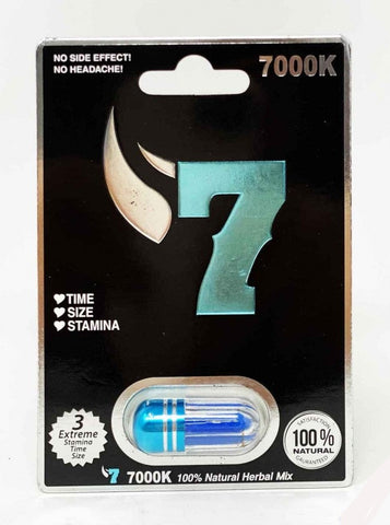 Blue 7 Male Sexual Enhancement 7000k Blue Pill