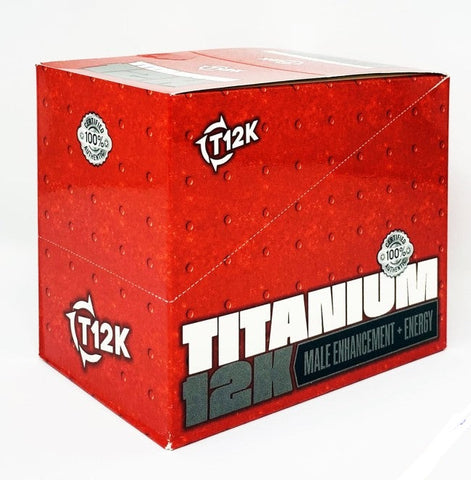 Titanium 12K Male Enhancement Energy Supplement Pill