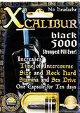 Xcalibur Black 5000 Male Sexual Performance Enhancement Pill