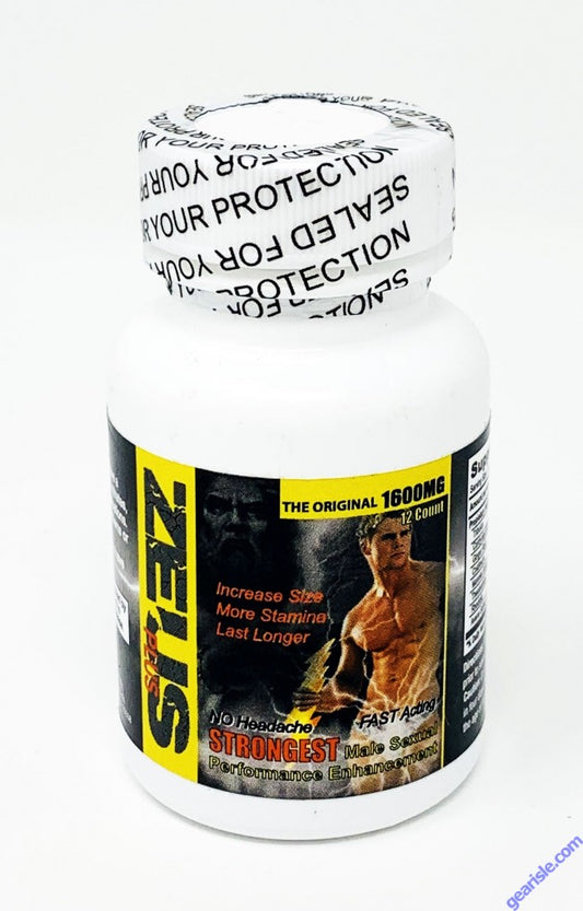 Zeus 1600mg Male Enhancement 12 Count Bottle Pill