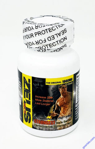 Zeus 1600mg Male Enhancement 12 Count Bottle Pill